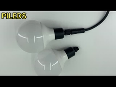 360 درجة برمجية برمجية برمجية مضادة للماء 3D dmx / SPI 80mm LED برمجية الكرة النقطة الضوء